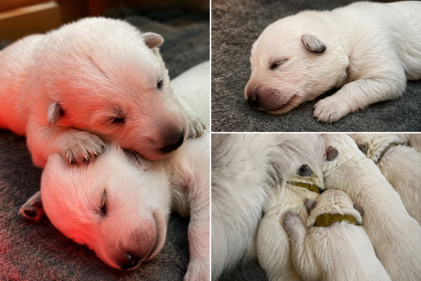 Chiot Berger Blanc Suisse des Héritiers de l’Ancienne Valyria